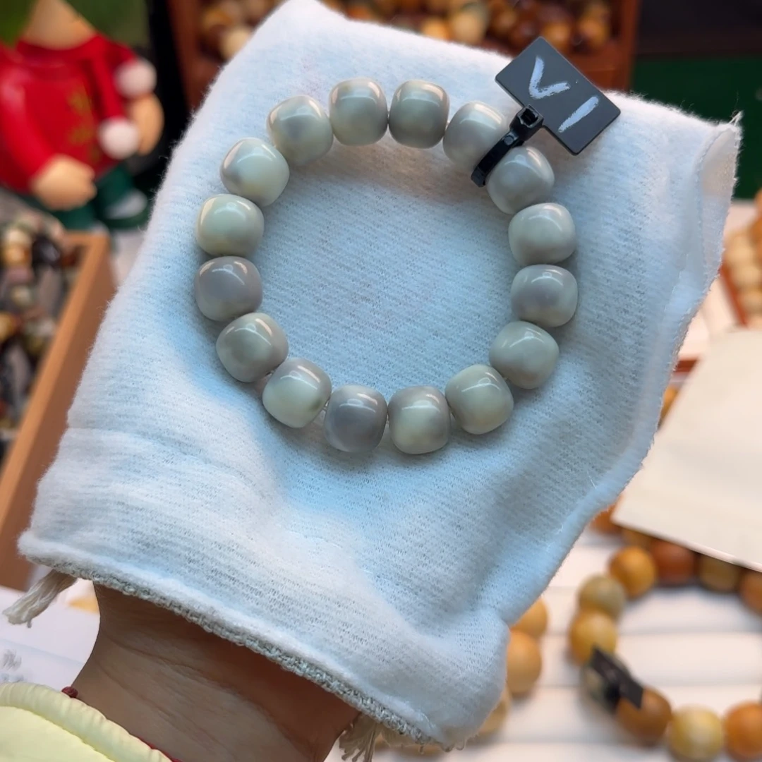 菩提根/象牙果手串卡14芋泥奶紫微瑕1