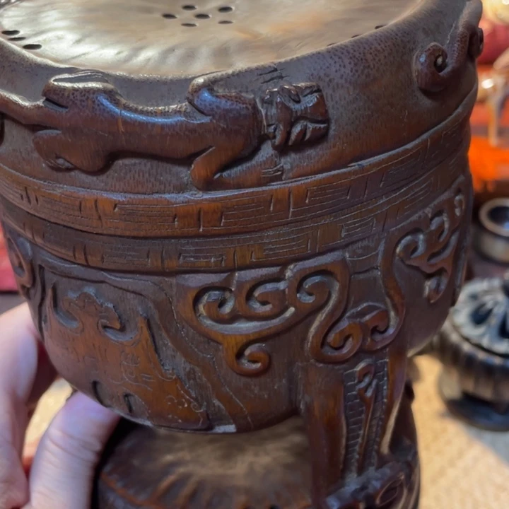 琉璃手工艺品喜*香炉