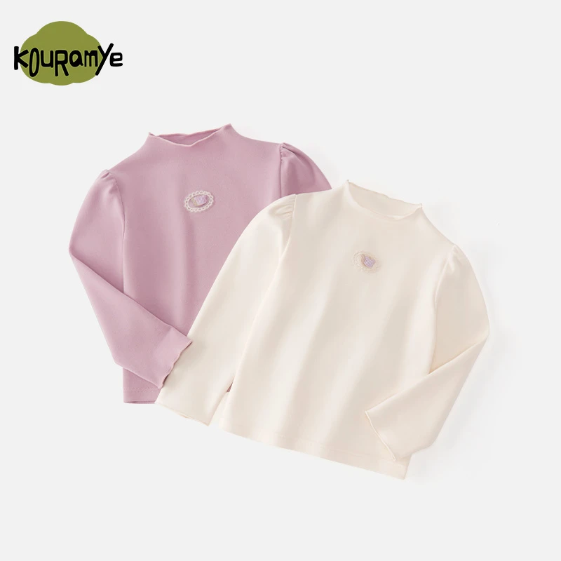 【酷娃米专属】69510秋季新款女宝宝百搭甜美上衣长袖T恤公主百搭