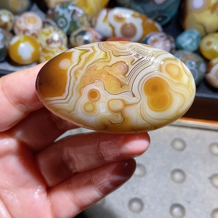 未镶嵌玛瑙/玉髓珠宝半成品162