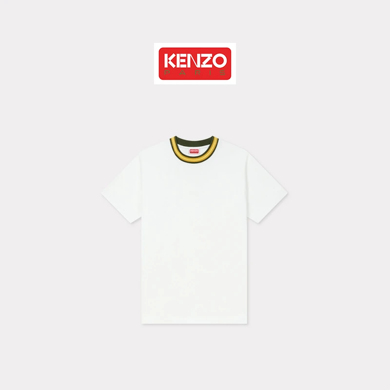 KENZO 25秋冬新品 夏季宽松版型圆领简约休闲T恤