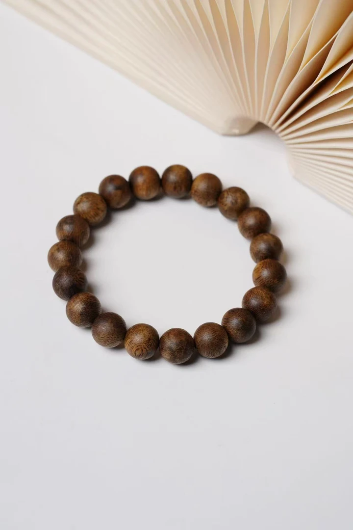 沉香沉香海南莺歌绿棋楠沉香10mm圆珠单圈手串  泷见堂周年福利