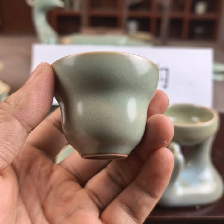 汝州原产地原矿仿古客杯