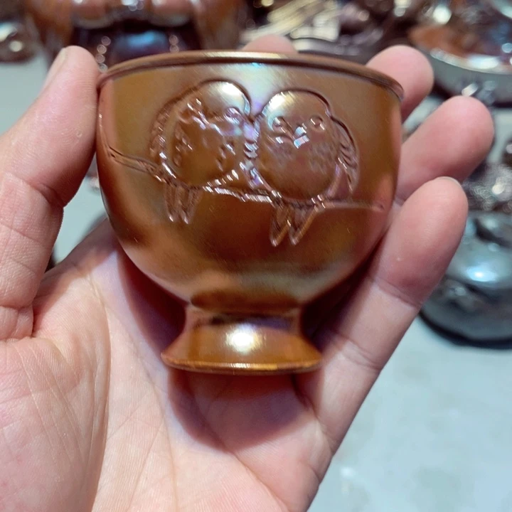 柴烧茶具套杯子陶瓷