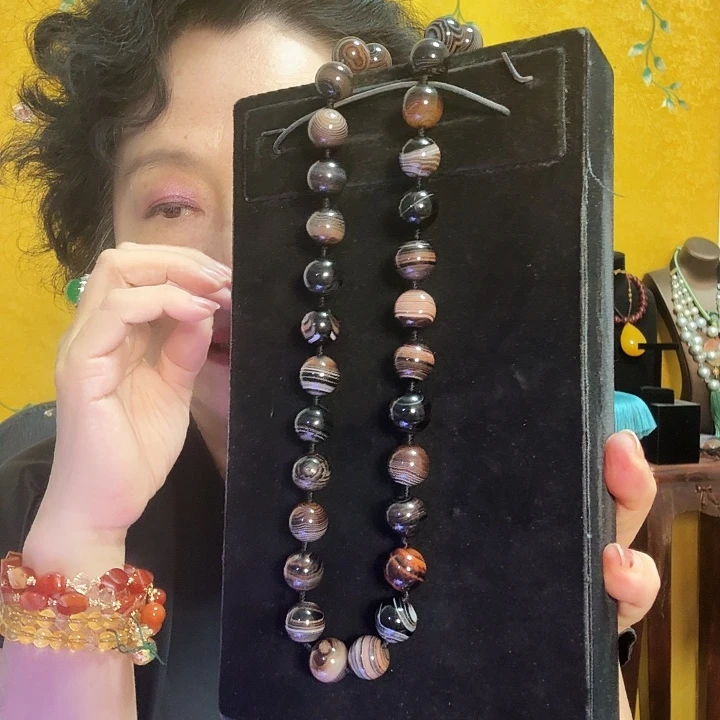 玛瑙/玉髓未镶嵌颈饰