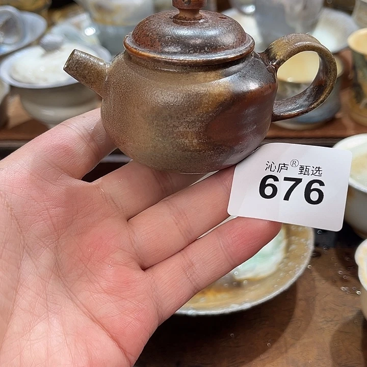 沁庐柴窑古法柴烧全手工茶具