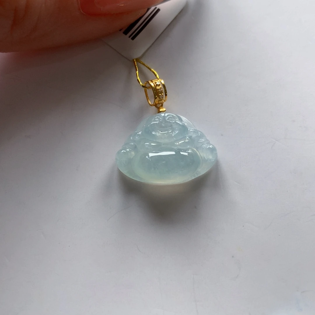 翡翠未镶嵌颈饰吊坠