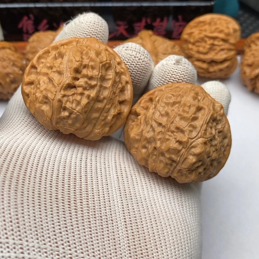【闪购商品】文玩核桃把件39南瓜墩