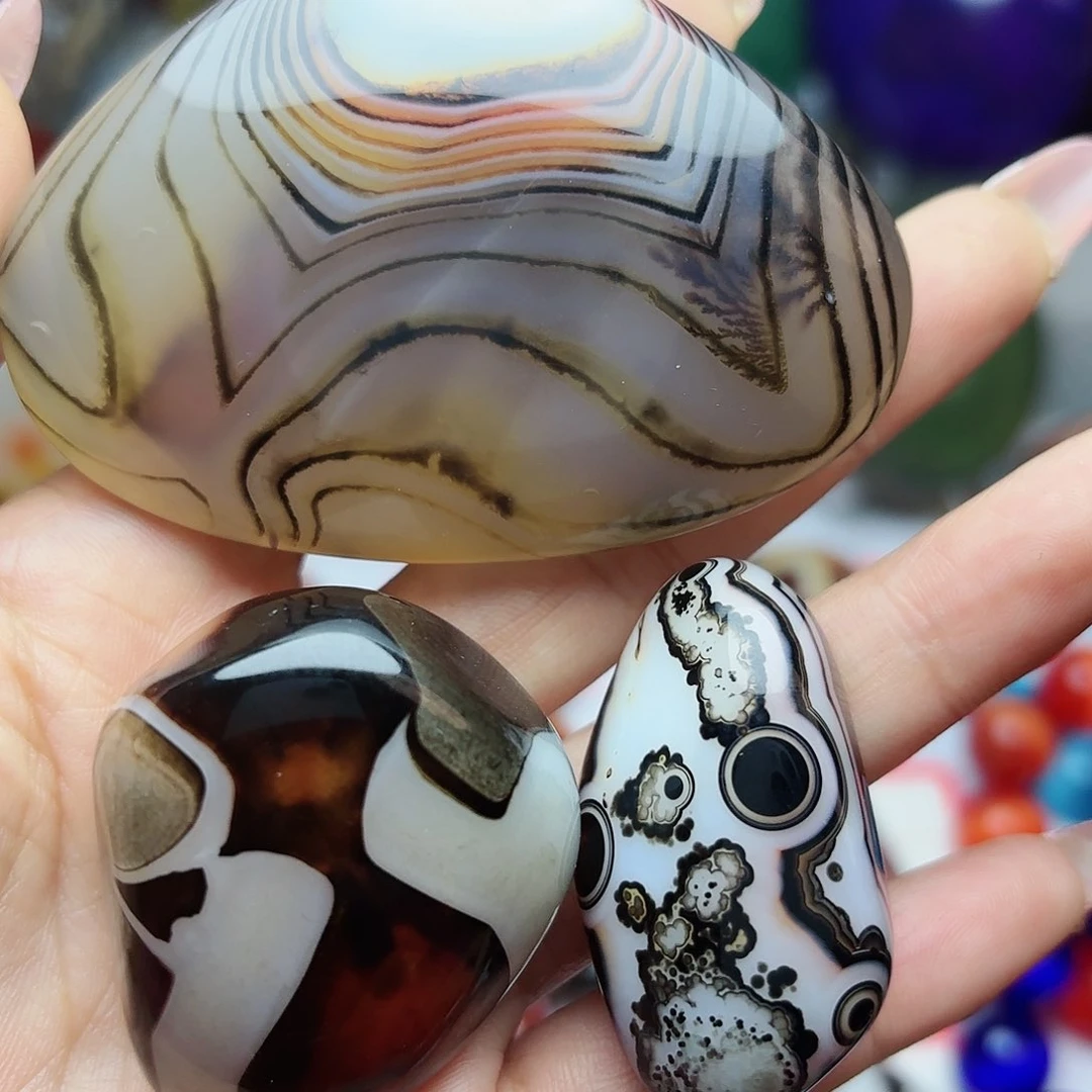 玛瑙/玉髓珠宝奇石未镶嵌方***