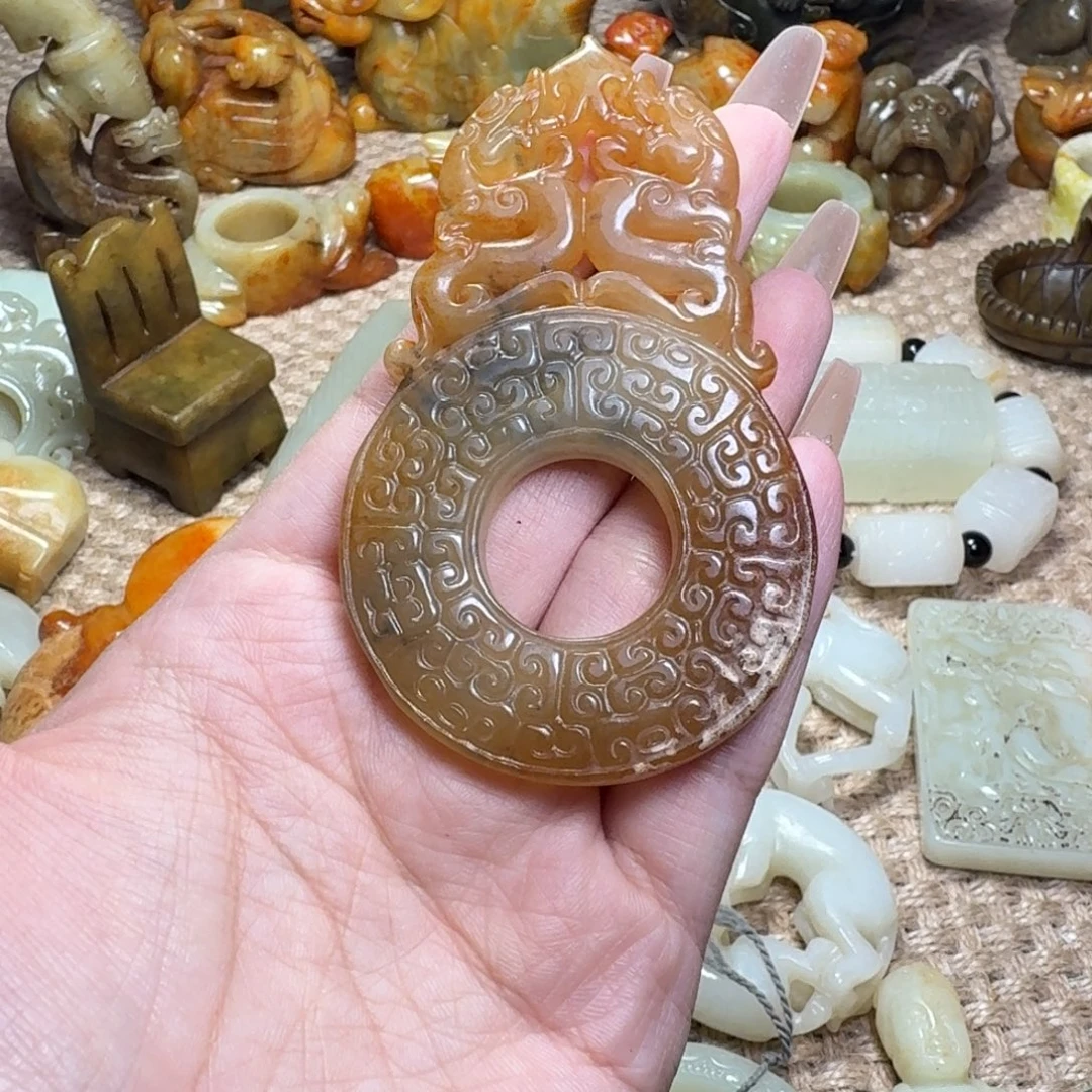 吊坠白玉菩提挂件