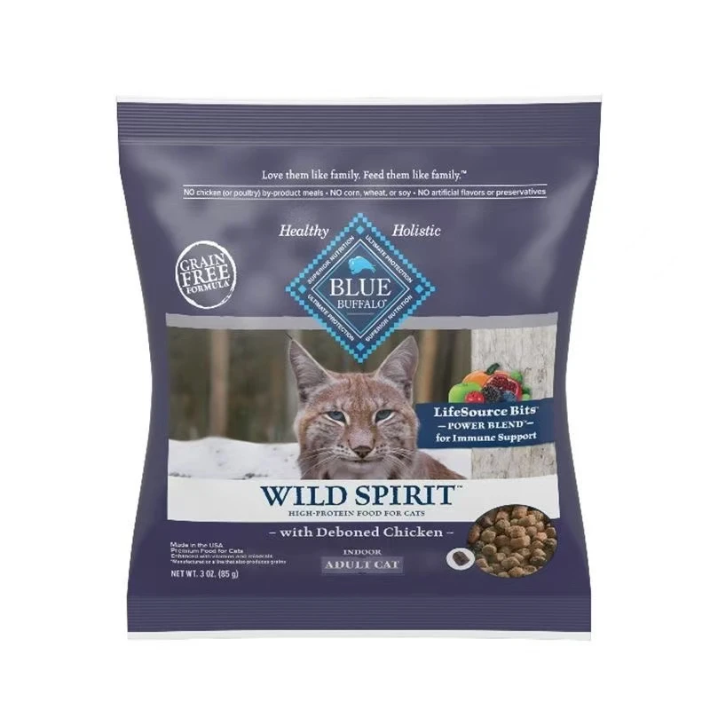 26年3月-蓝馔猫粮全系列幼猫成猫三文鱼鸡肉试用装85g