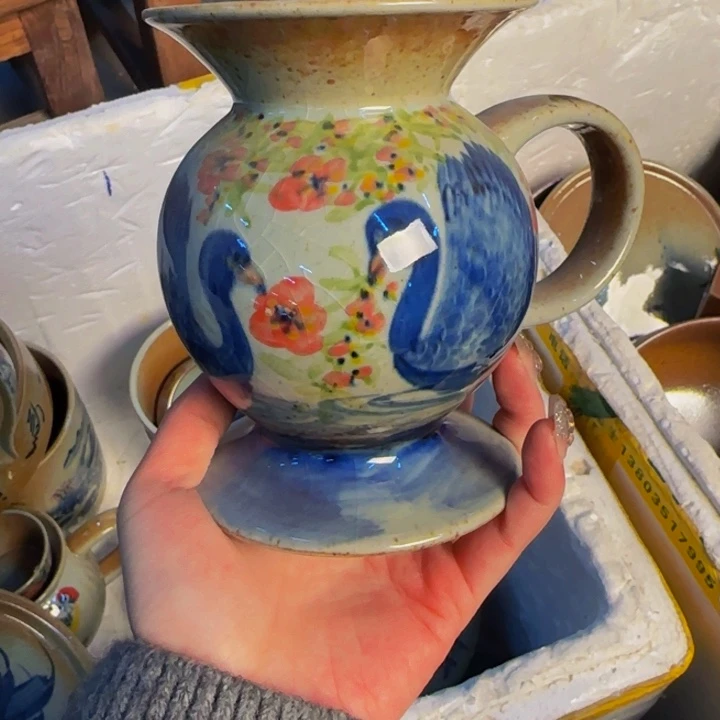 瓷片景德镇陶瓷手工手绘