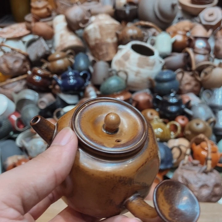 柴烧老岩泥高端茶器