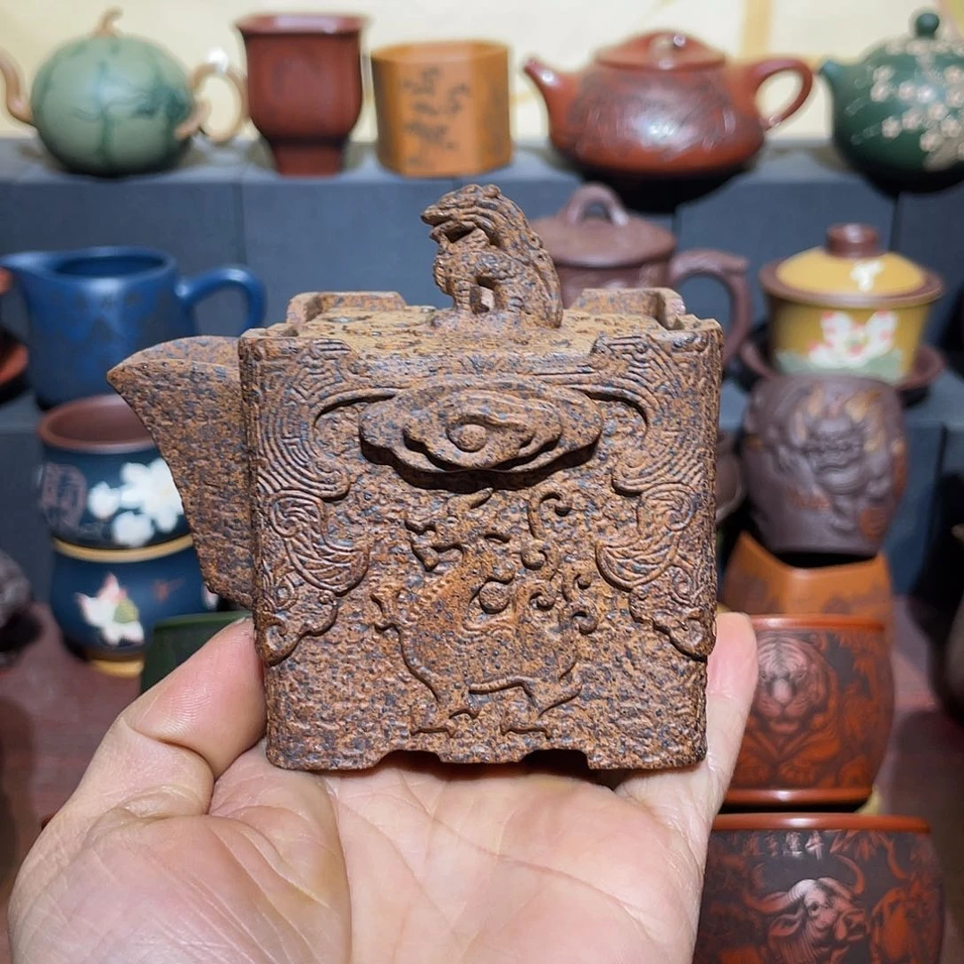 原矿紫砂手工主人杯