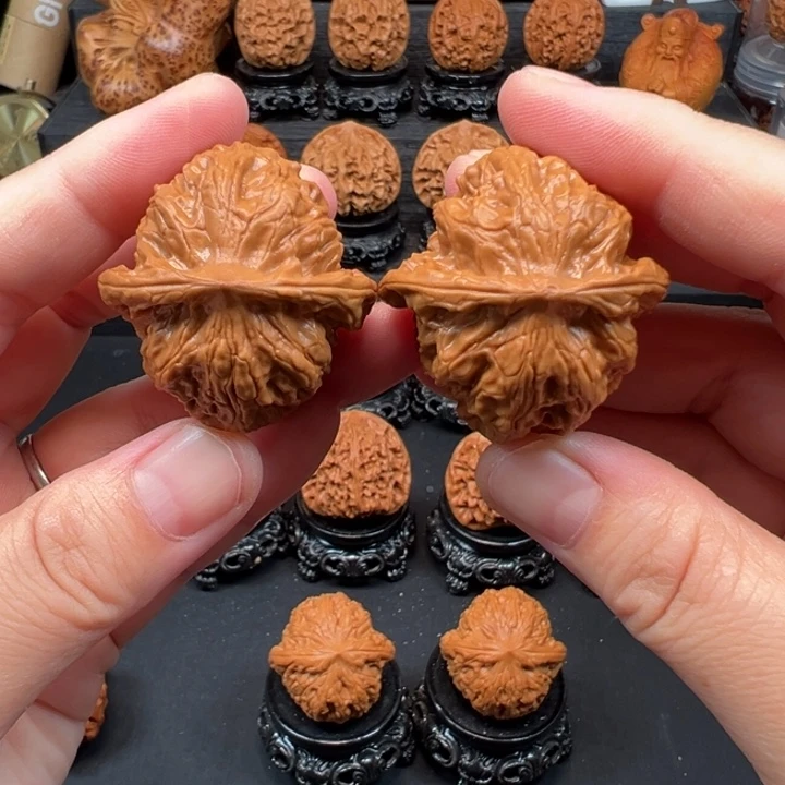 文玩核桃吊坠37全品野狼