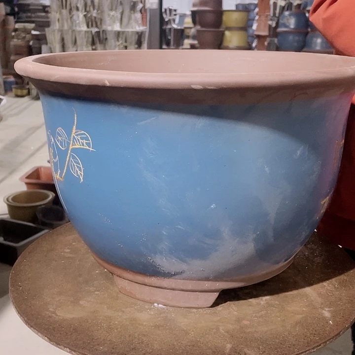 紫砂高****）宜兴紫砂蓝色41