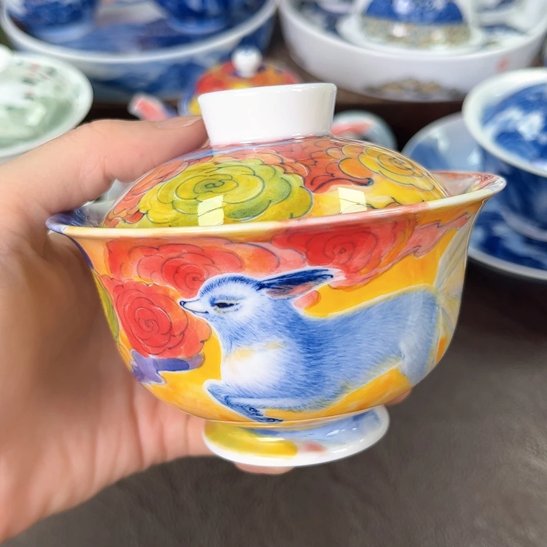 手绘高温瓷器瓷器