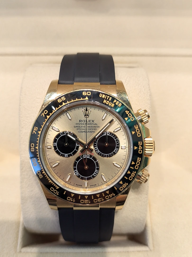 95新 Rolex/劳力士 男士瑞士名表/迪通拿胶带余文乐126518-0012