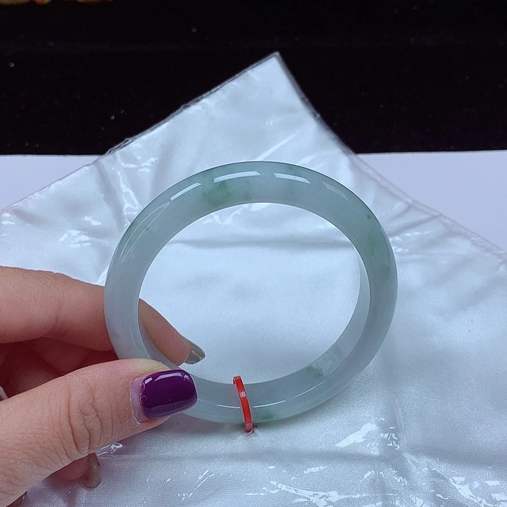 未镶嵌手镯翡翠圈口57