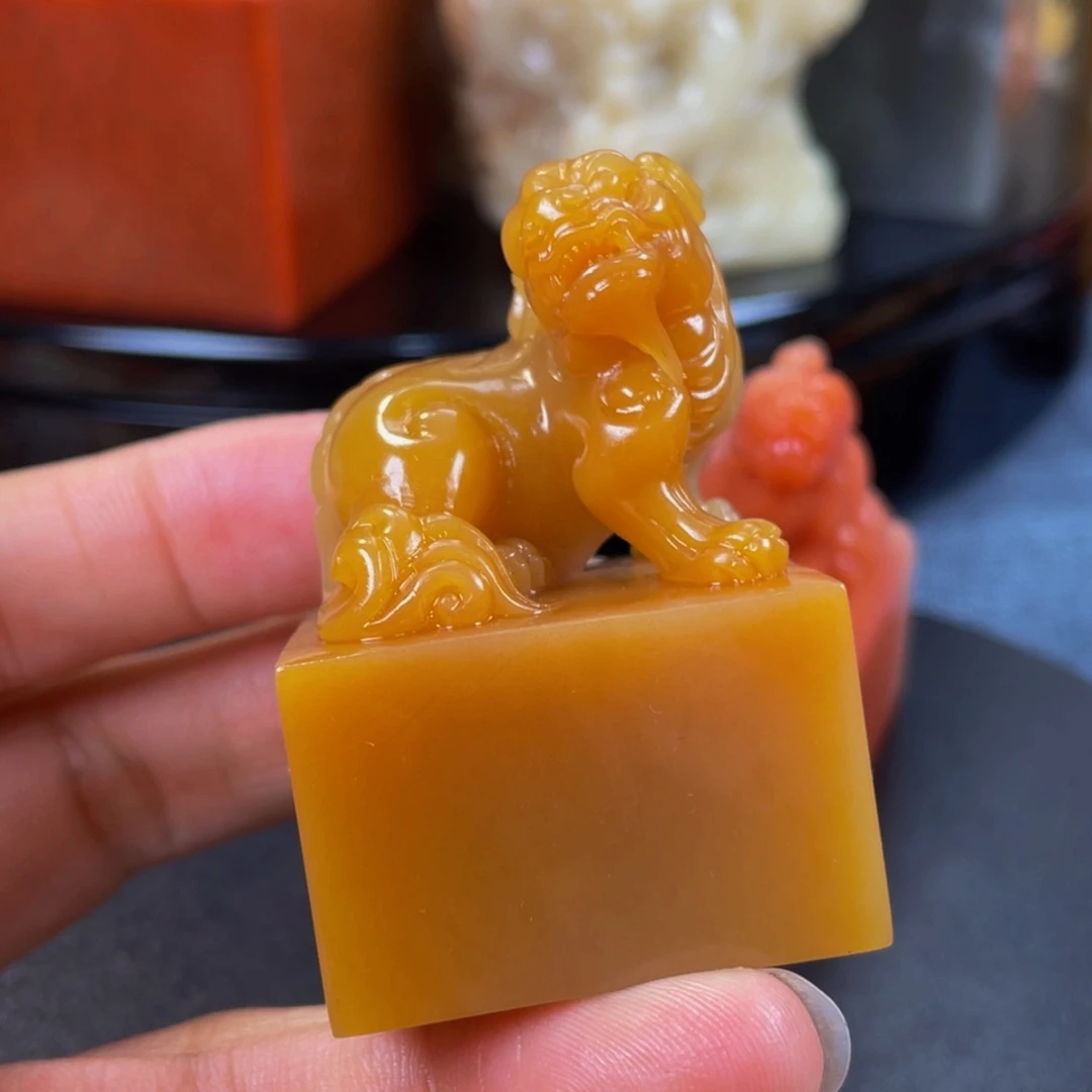 寿山石印石湘**澧寿山石雕刻