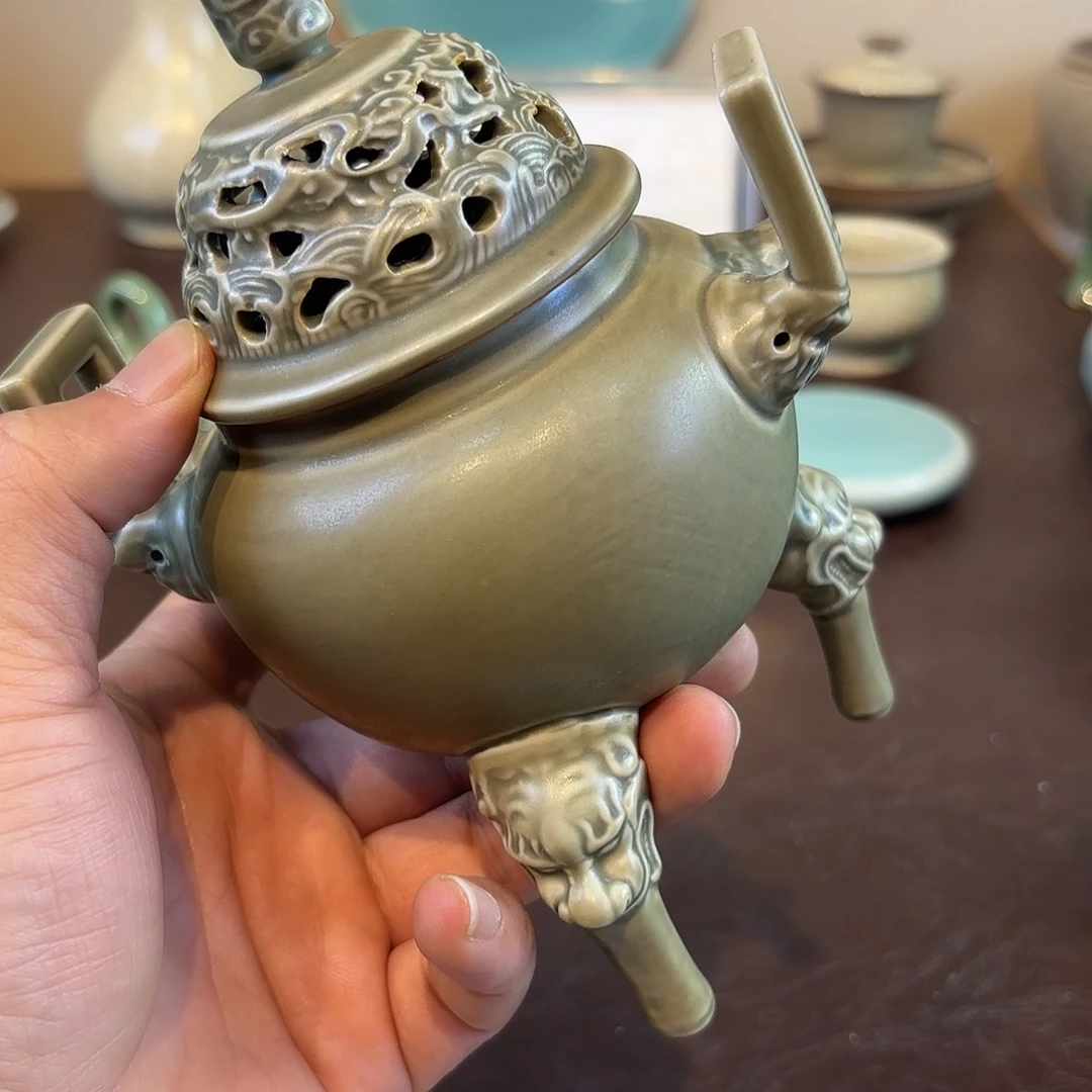 小***生瓷片龙泉青瓷福利青瓷