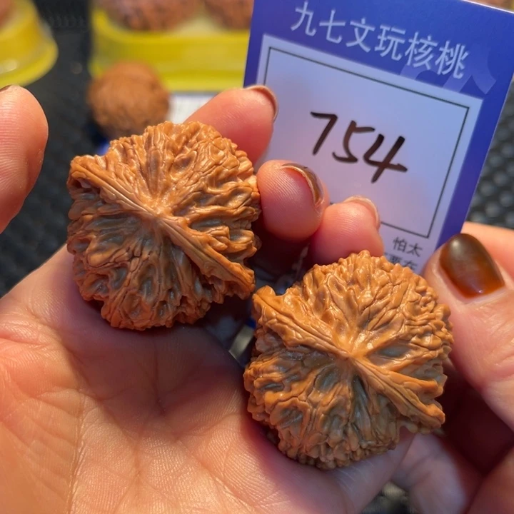 文玩核桃把件42苹果754，，
