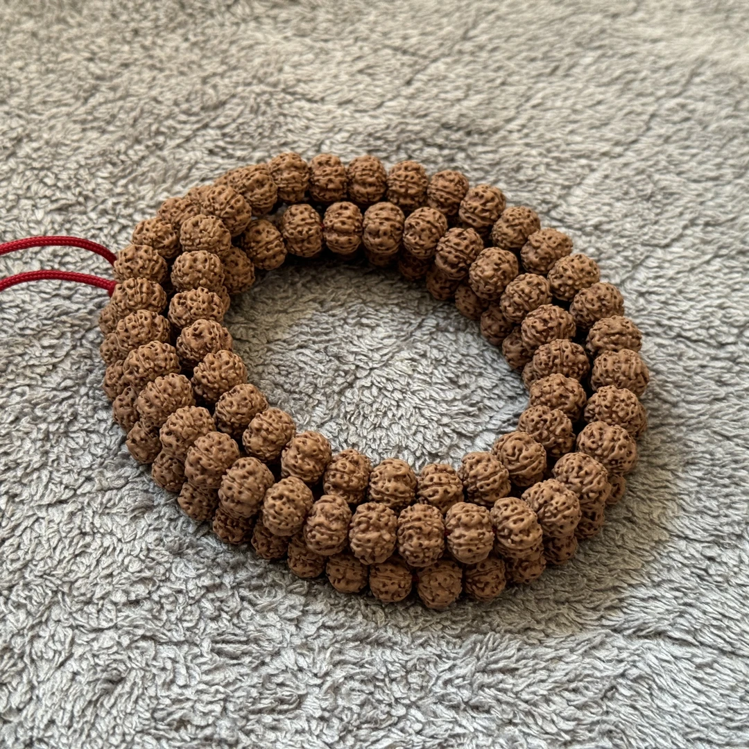 【细纹梅花108】规整度性价比超高印尼小金刚菩提