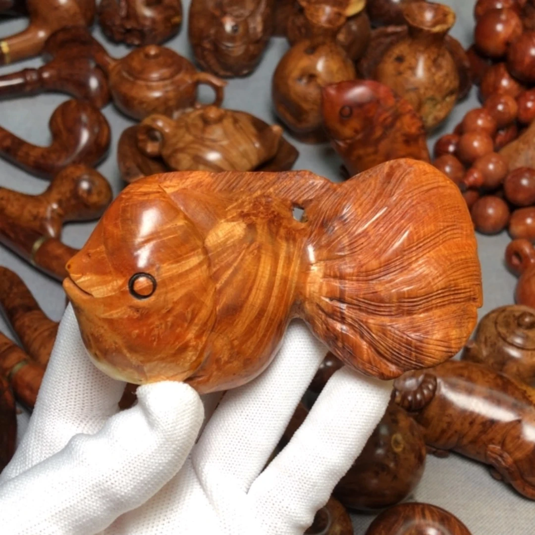 【闪购商品】昨****天麻梨疙瘩火琉璃手把件手串
