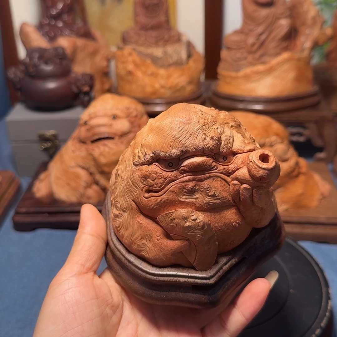 荔枝木荔枝木香炉纯手工制作