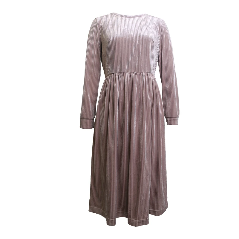 春季连衣裙长袖优雅气质时尚轻奢