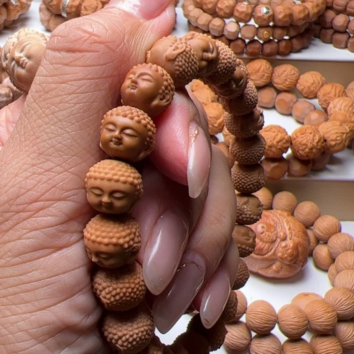 猴头核桃吊坠小宝宝佛微瑕9-10