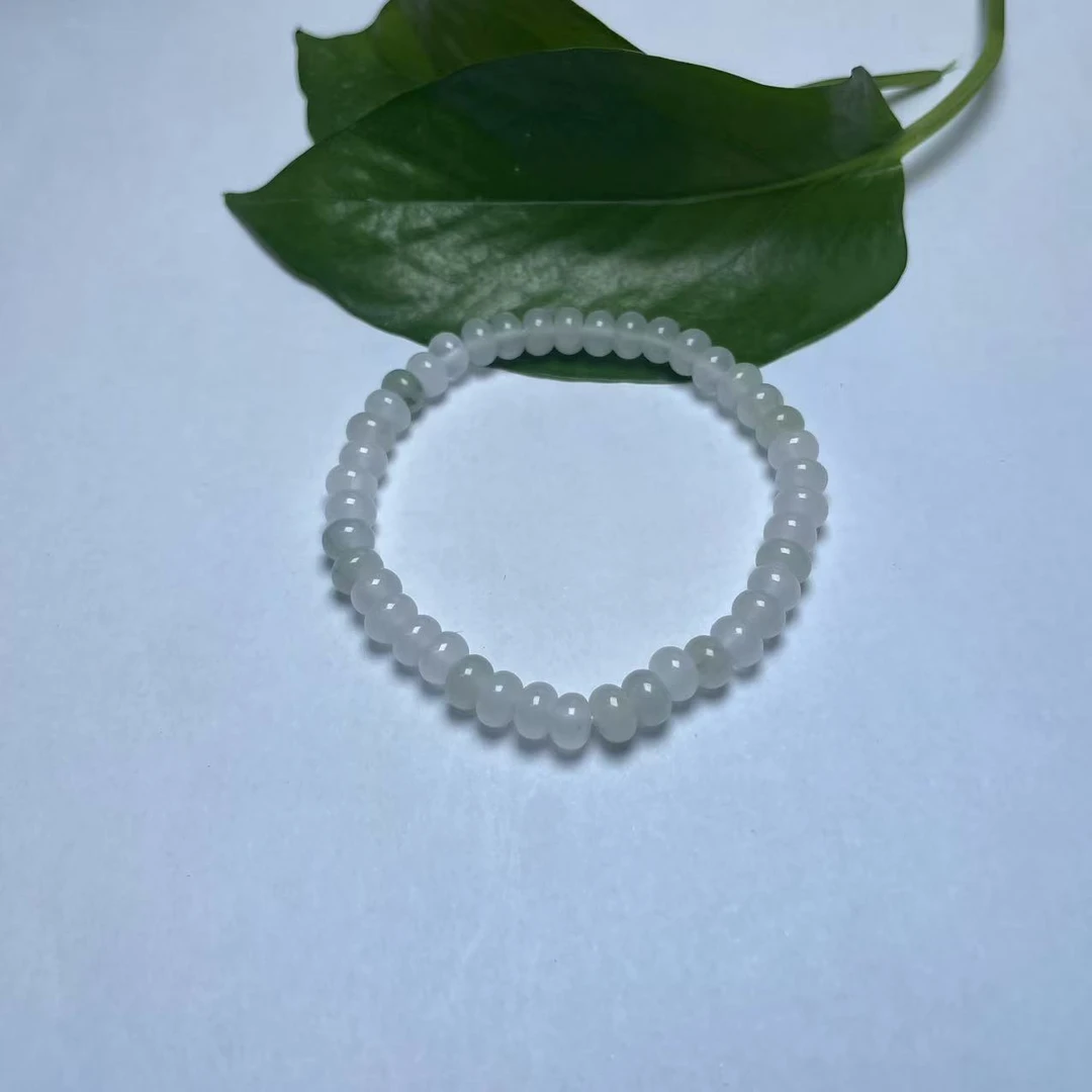 【天然珠宝精选联盟】天然卡6算盘珠10711 多样性发其一 石英岩质玉