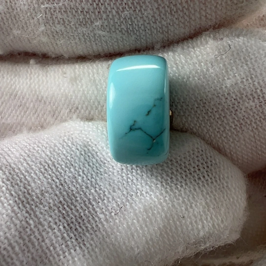 未镶嵌绿松石配饰10m m