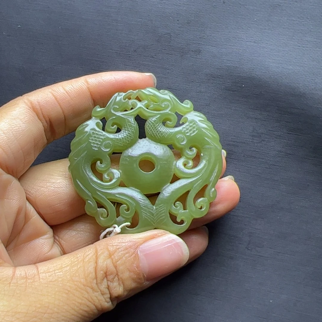 和田玉未镶嵌挂件用****3