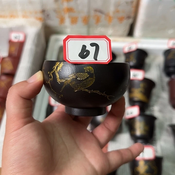 紫砂茶杯宜兴紫砂主人杯吧