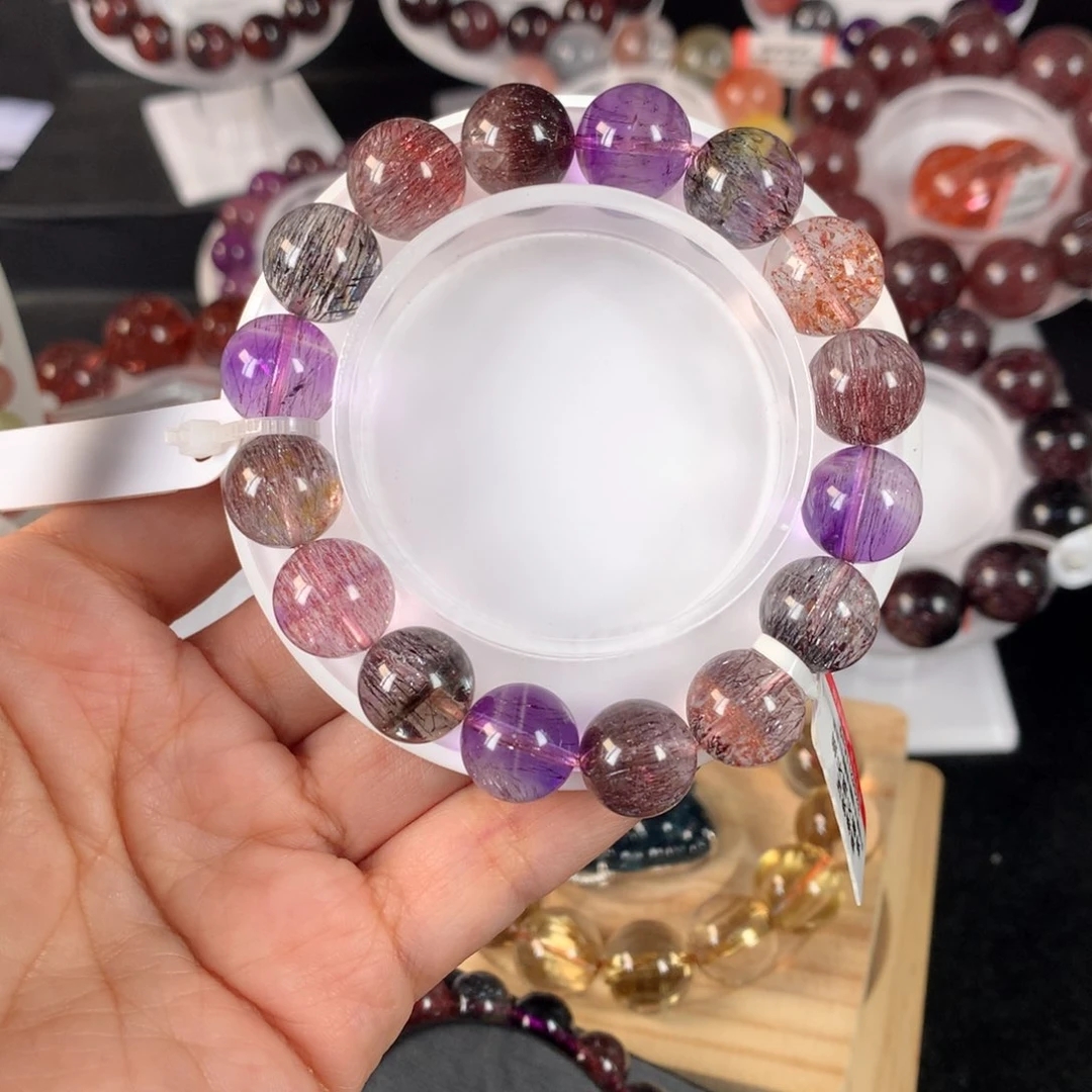 未镶嵌手链水晶仙女超七