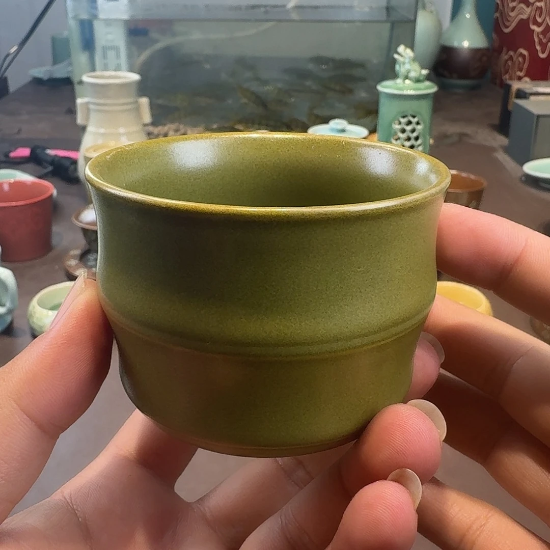龙泉青瓷茶具微瑕