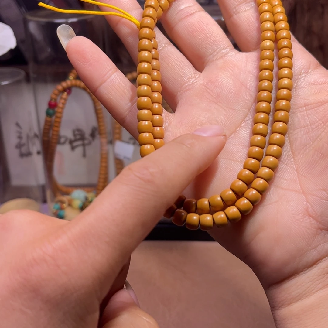 橄榄核手串/手链6.4直切素脖挂