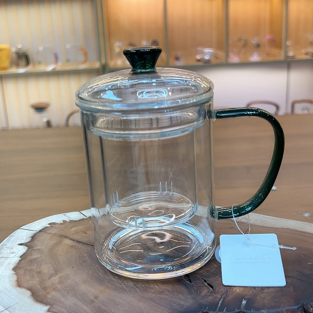 禾器清欣杯墨绿色