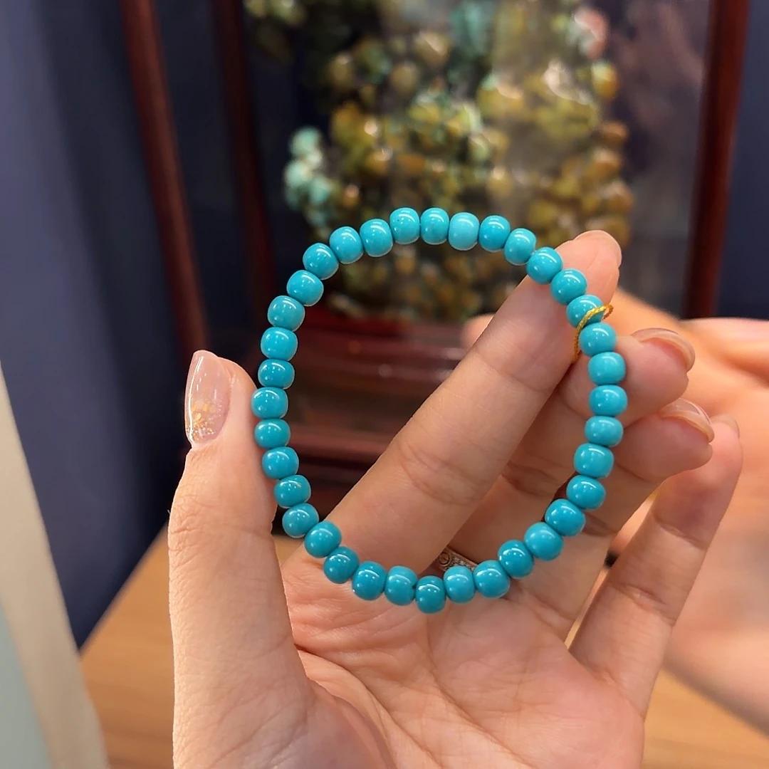 绿松石未镶嵌颈饰