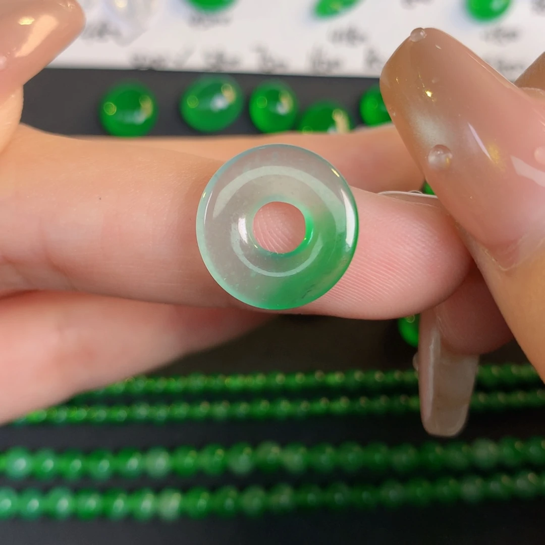 翡翠裸石翡翠翡翠14.19-2.37