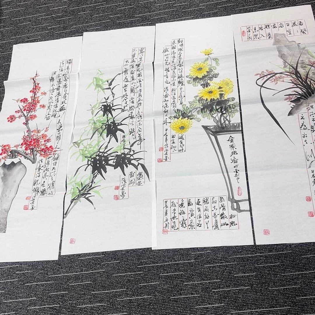 国画国画作品纯手绘