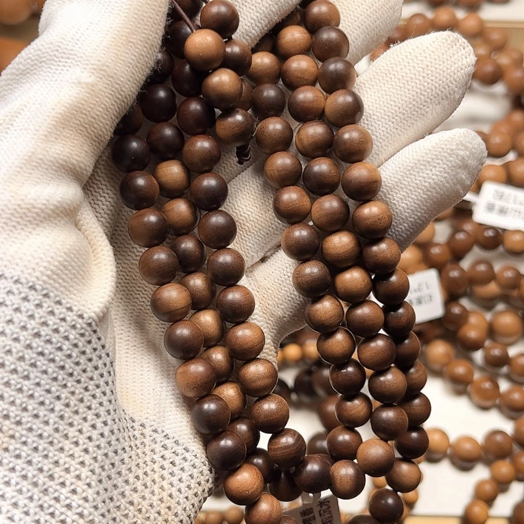 全***友檀香木手串/手链0.8～108。沉水