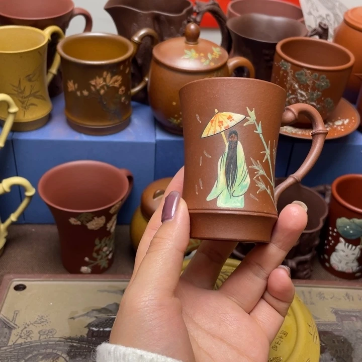 紫砂茶杯紫砂主人杯