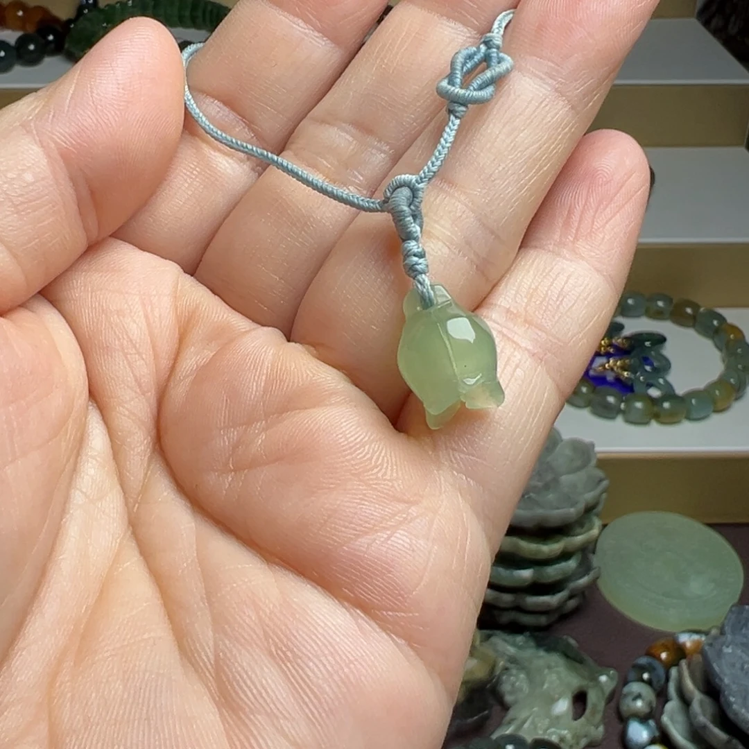 蛇纹石玉未镶嵌手链