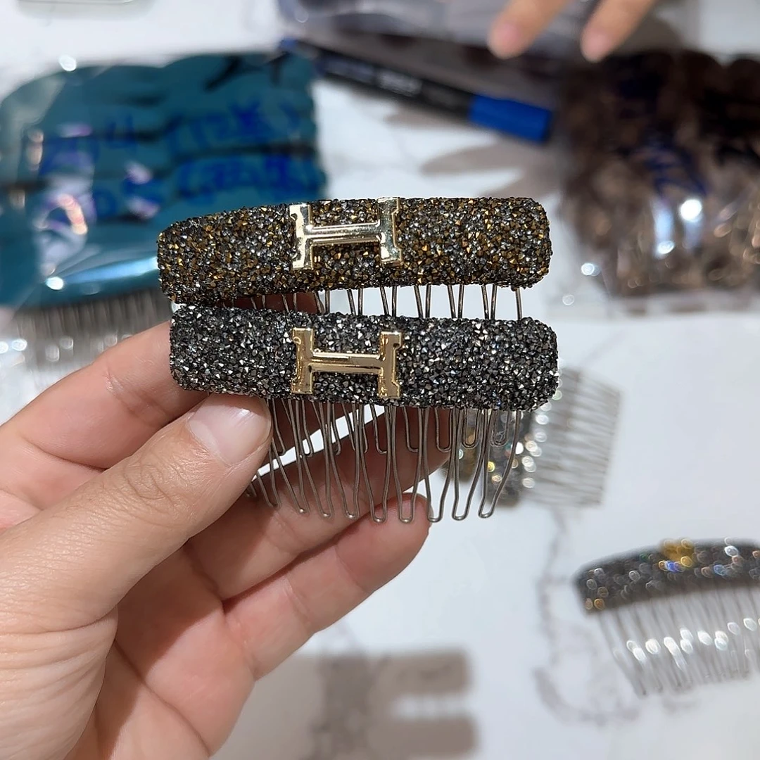 布艺非金属Z08插梳2个