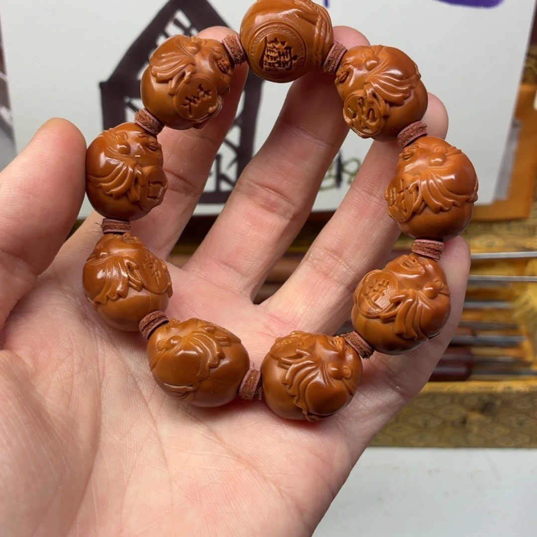 吊坠橄榄核笑口常开弥勒