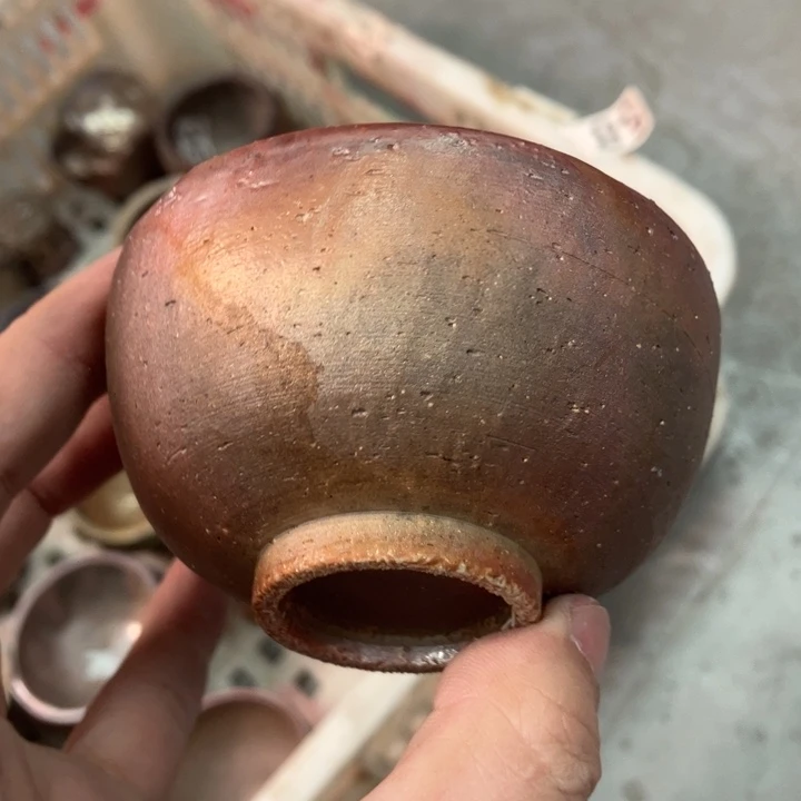 柴烧茶具宝瓶大放漏