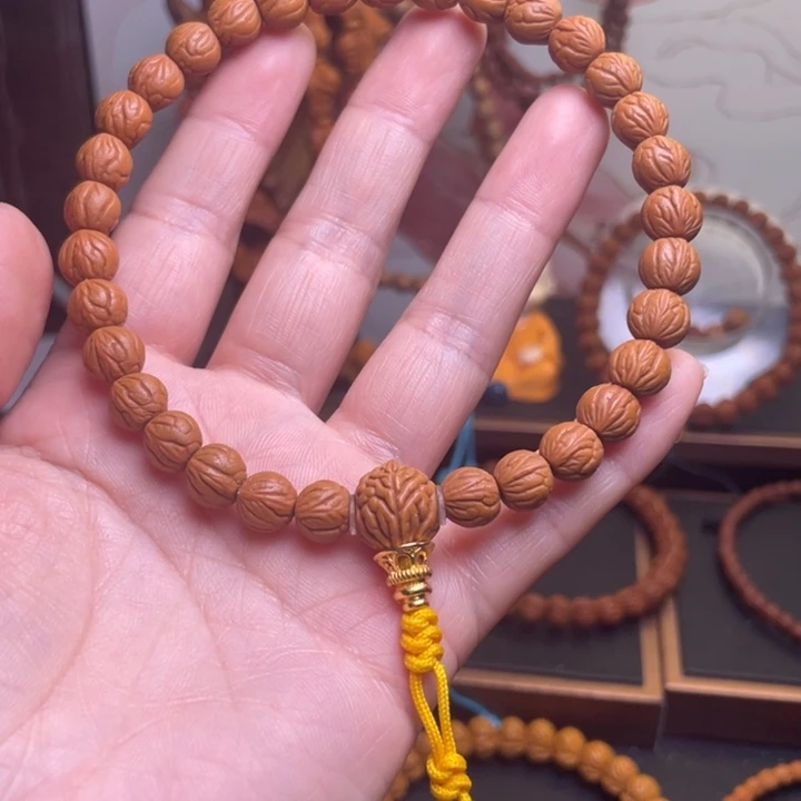 星***空吊坠桃核龙文桃核