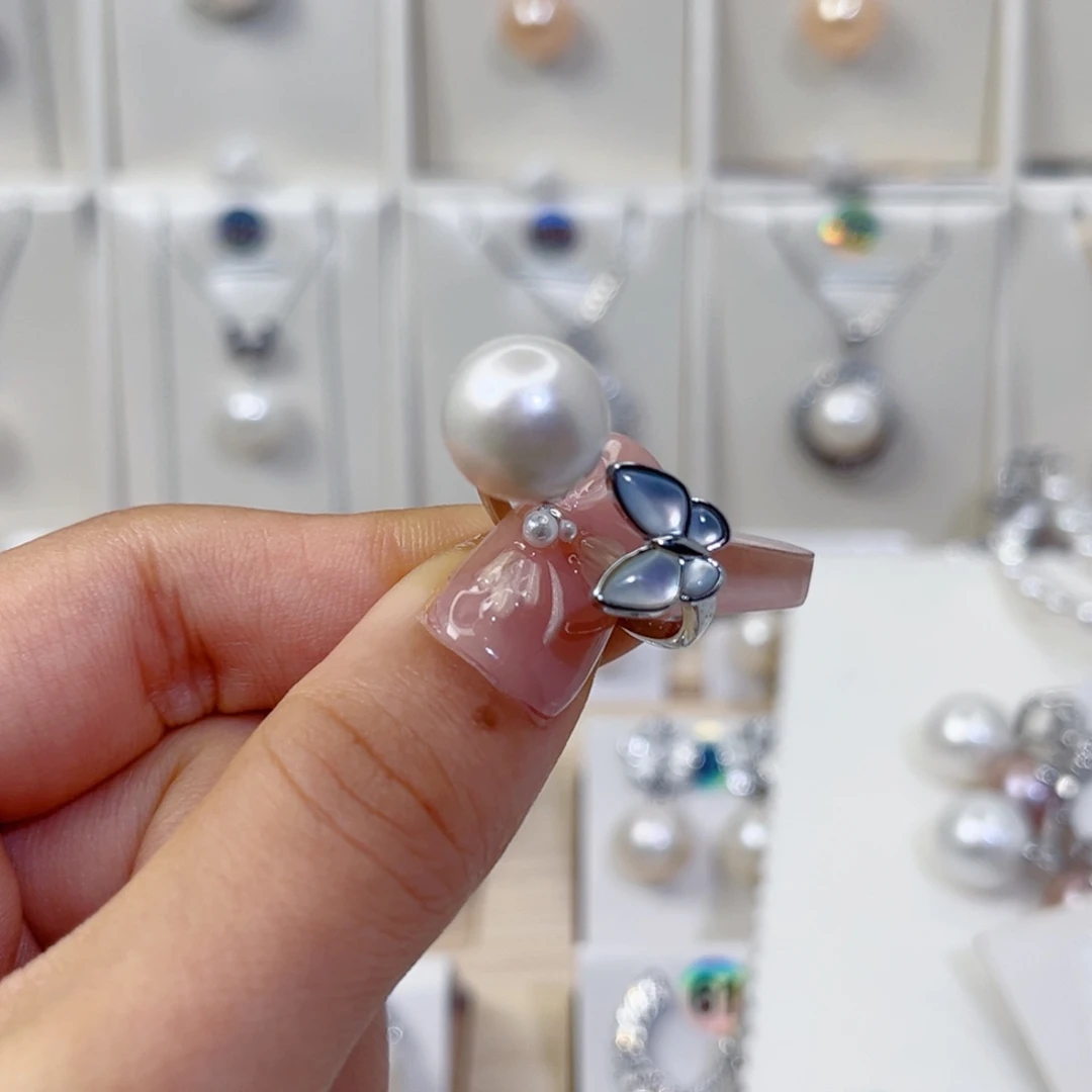 戒指未镶嵌淡水珍珠